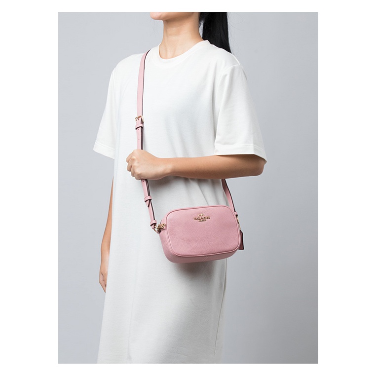 Coach Mini Jamie Camera Bag True Pink Shopee Malaysia