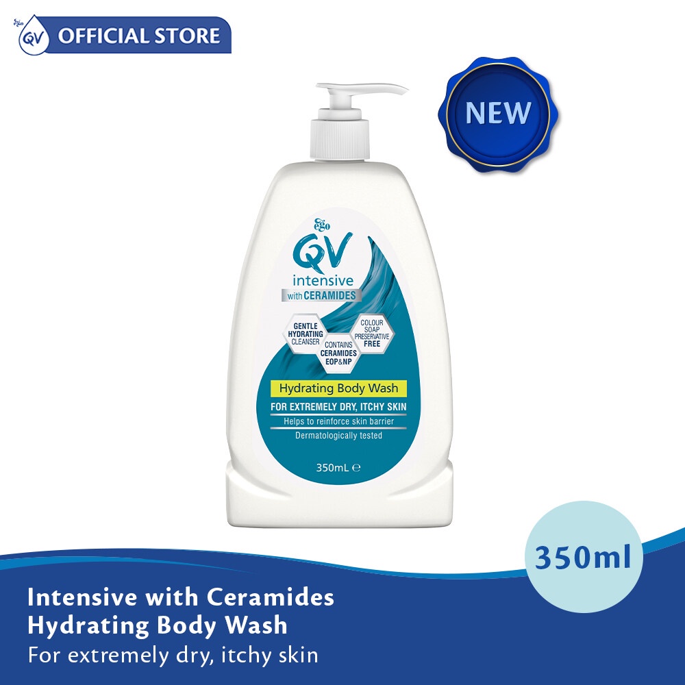 [CLEARANCE] QV Intensive with Ceramides Hydrating Body Wash 350ml