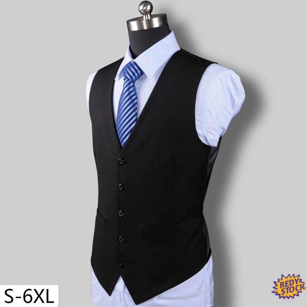 【High Quality】 business luxury vest Blazer men Suit Suit Vest Men's