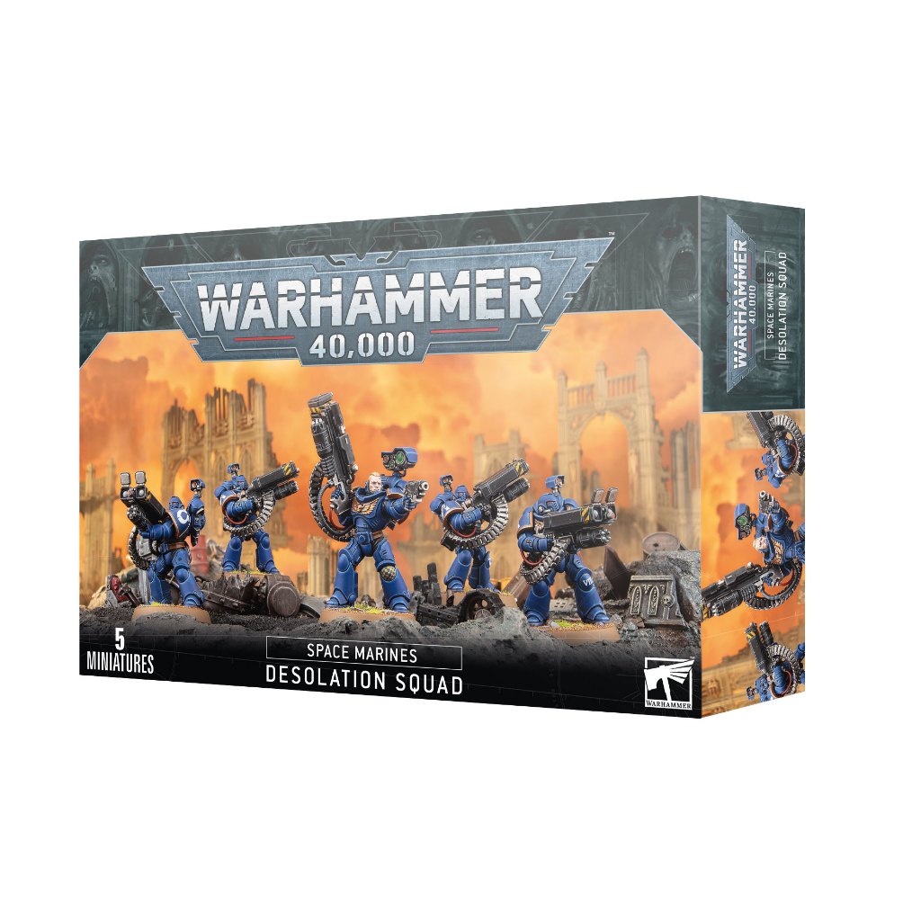 Warhammer 40k Adeptus Astartes Space Marine Devastator Squad