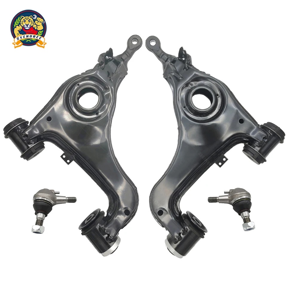 Svenubee 4pcs Front Suspension Lower Control Arm Ball Joint Kit for