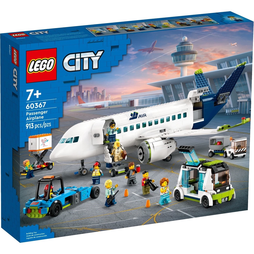 (BrickBoy) 60367 LEGO City Airport Passenger Airplane | Shopee Malaysia