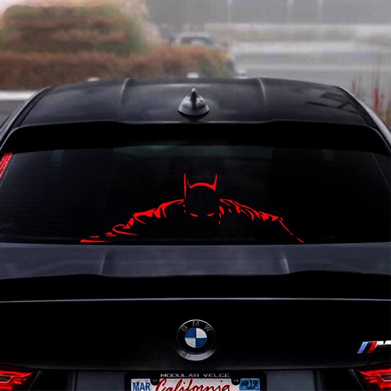[New Car Sticker] Batman Justice League DC Reflective Hollow Car ...