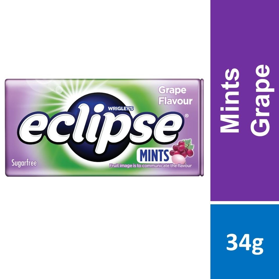 Eclipse Pressed Mint Grape 34g Shopee Malaysia