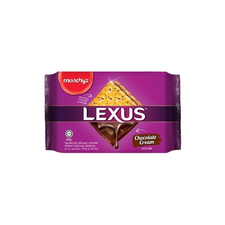 Lexus Chocolate Sandwich 76g | Shopee Malaysia