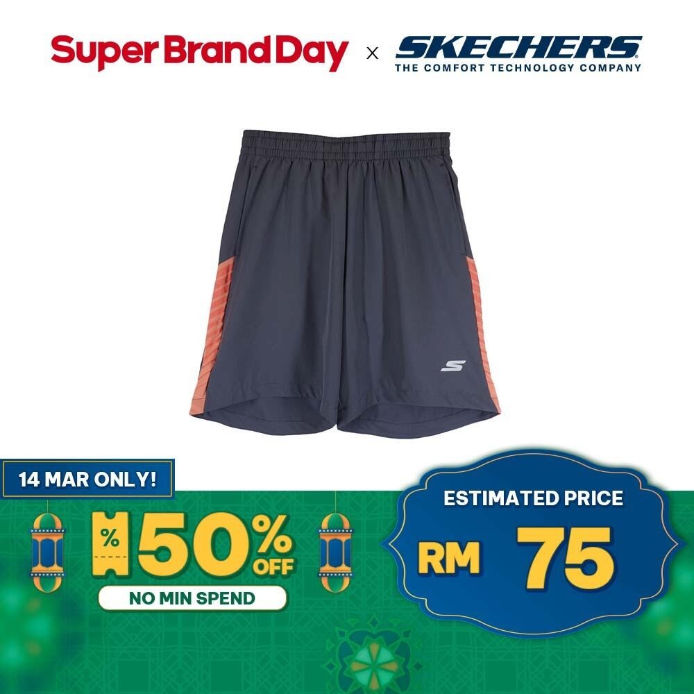 Skechers shorts mens clearance purple