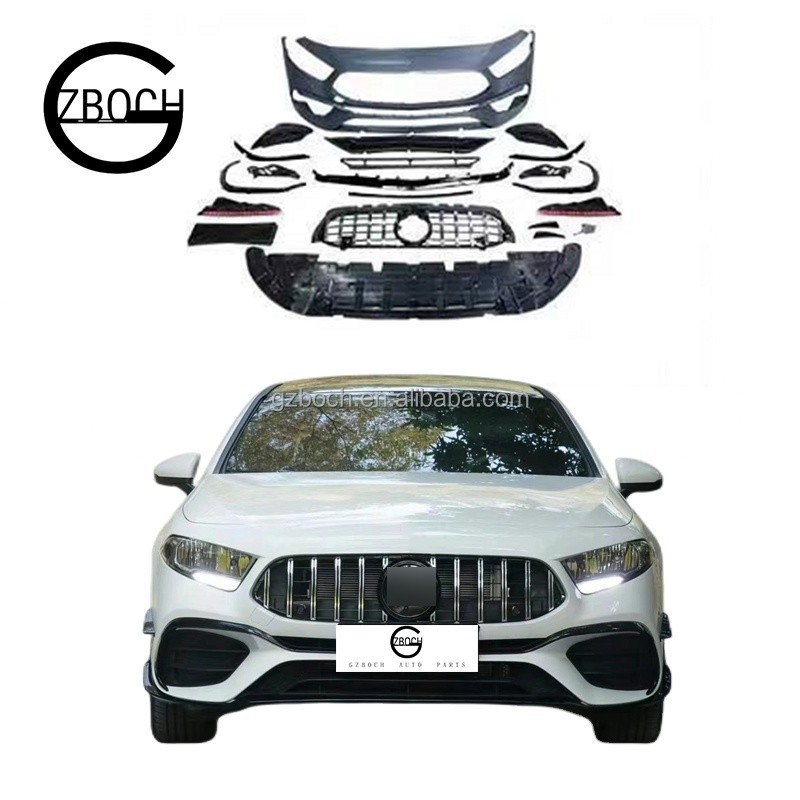 Aileron Arrière Mercedes Classe A W177 - Spoiler Coffre Sportif - ABS Noir - Style AMG - 2018 Et Plus