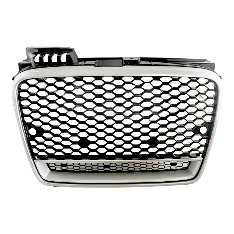 Calandre Avant Audi A4 B7 Berline 2004-2008 - Grille VR-26 Noire - Neuf Sous Emballage