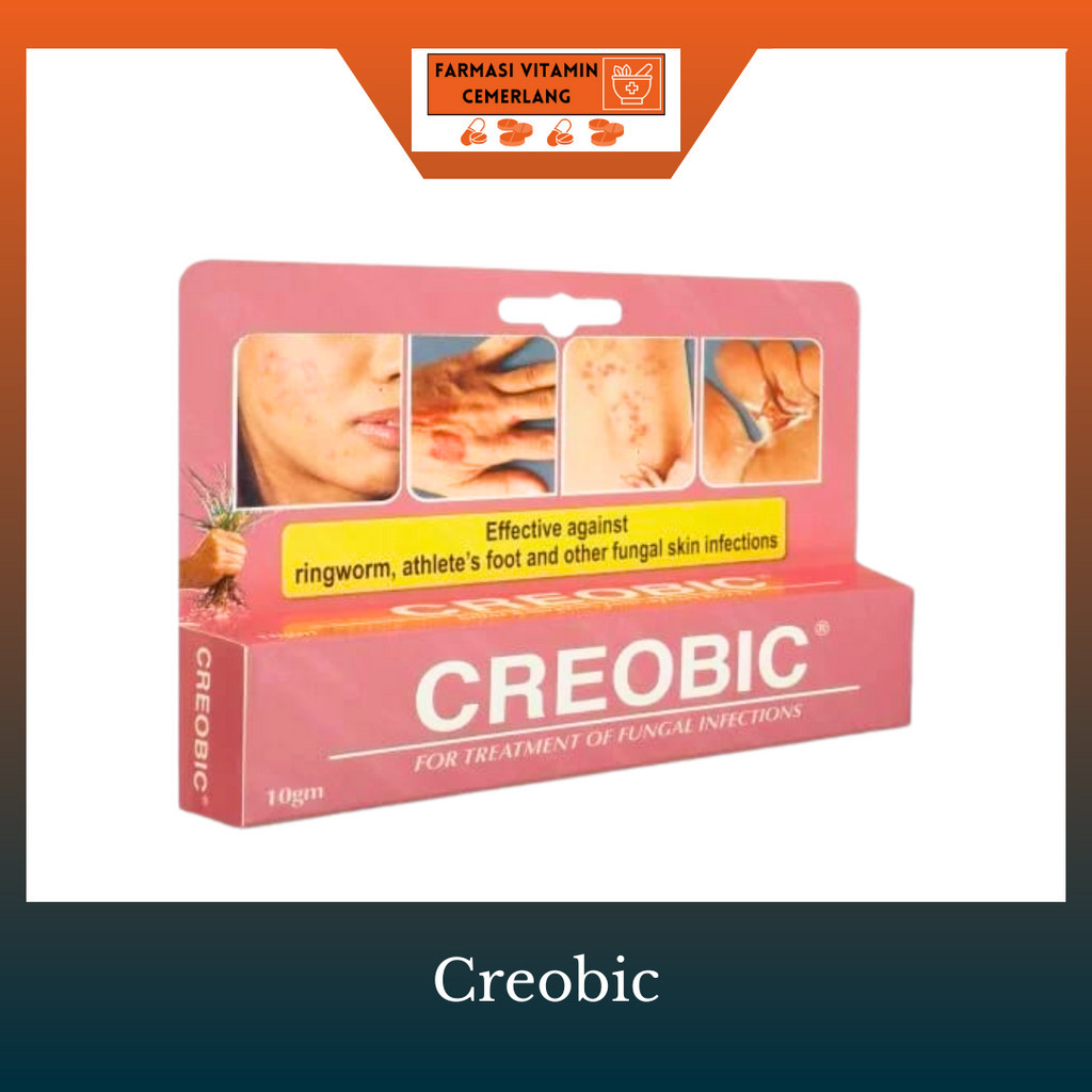 Creobic Cream Antifungal 20g & 10g | Shopee Malaysia