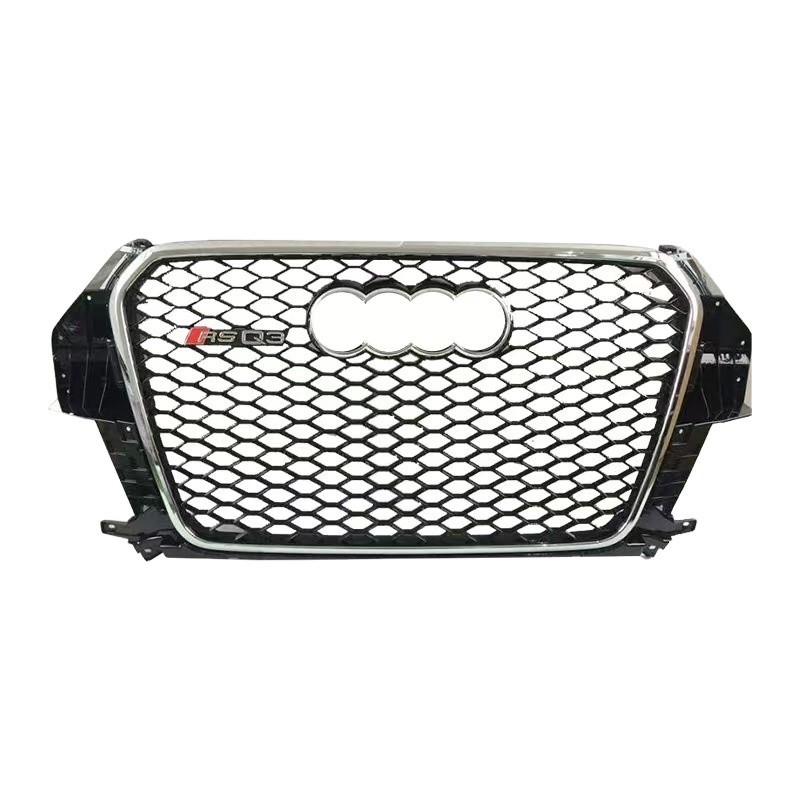 ABS material RSQ3 style front car grille for Audi Q3 /SQ3 car
