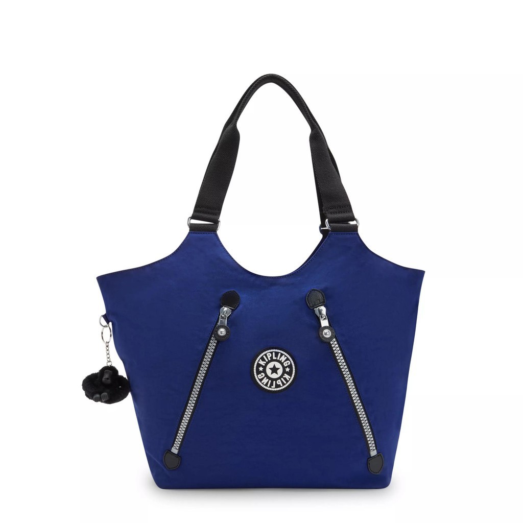 Kipling New Cicely Rapid Navy Tote Shopee Malaysia
