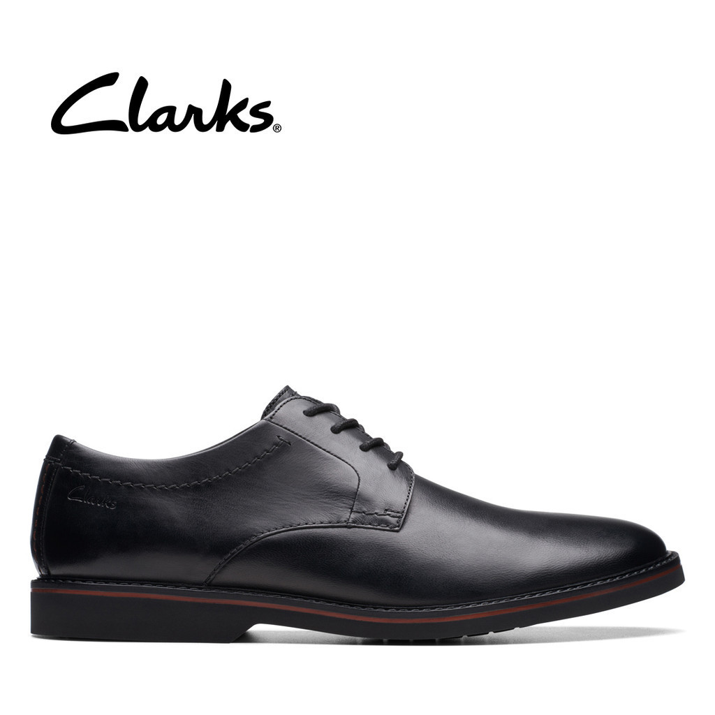 Clarks atticus plain toe derby store