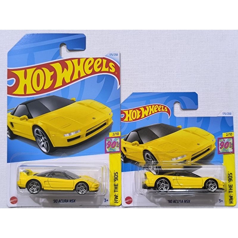 Hot Wheels 90 Acura NSX Case K L 2024 Long Short card Shopee Malaysia