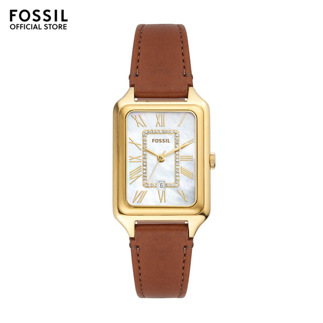Fossil Female's Raquel Analog Watches ( ES5307 ) - Quartz, Gold Case ...