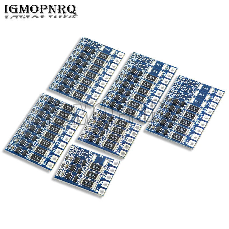 3S/4S/5S/6S/7S BMS Protection Board W/ Balance For Li-ion Lithium