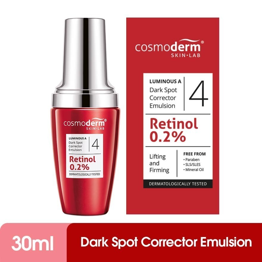 Cosmoderm Luminous A Dark Spot Corrector Emulsion (30ml) | Shopee Malaysia