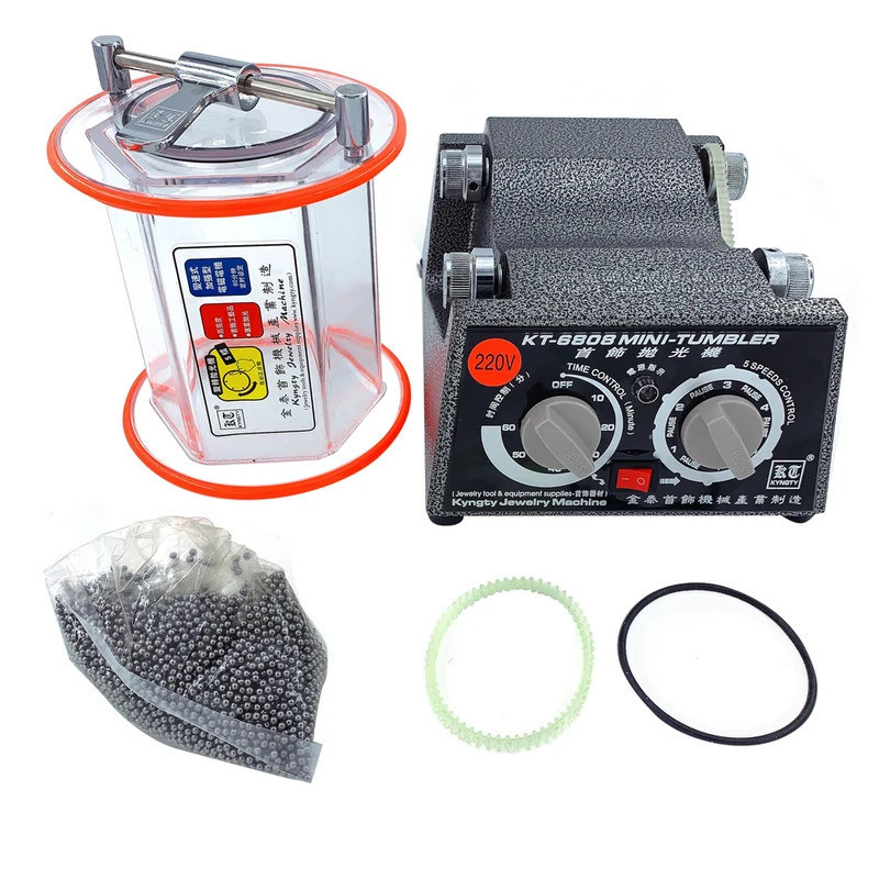 Capacity 3 kg Drum polishing machine, Jewelry rotary tumbler, tumbling ...