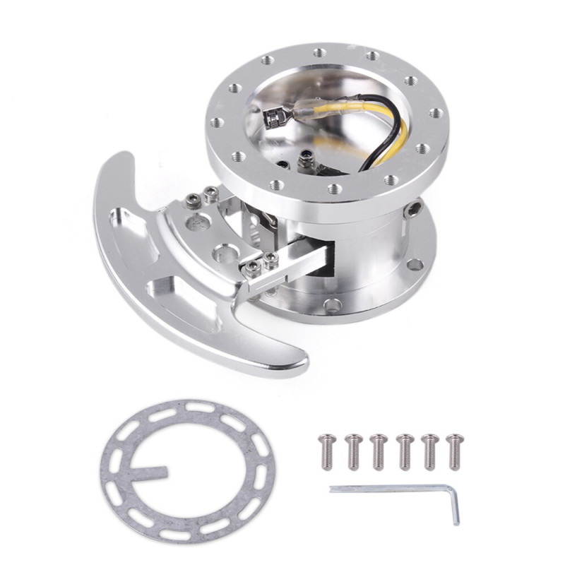 Flip Up Tilt Quick Release Steering Wheel Hub Adapter Body Snap Off ...