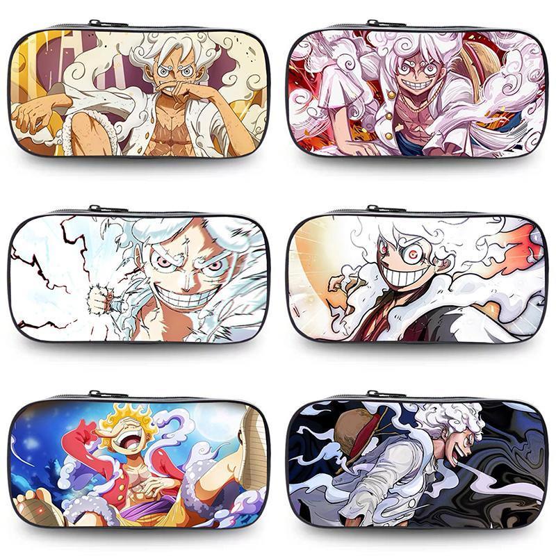 One PIECE Luffy Zoro Nami Sanji Tony Chopper Nico Robin ONE PIECE Luffy Style Boy Pencil Case