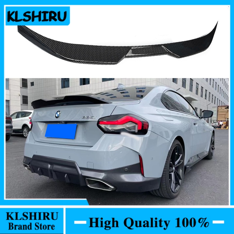 High Quality Carbon Fiber Car Rear Trunk Spoiler Wing Body Kits For BMW