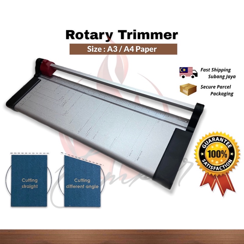 Paper Rotary Trimmer A3 A4 / MKP Paper Cutter / Paper Cutting Machine