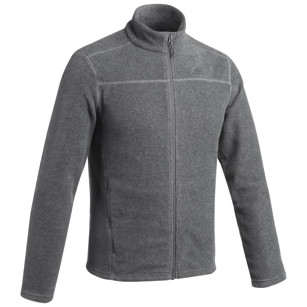 Decathlon Mountain Hiking Men Walking Fleece Jacket MH120 Warmth Quechua Shopee Malaysia
