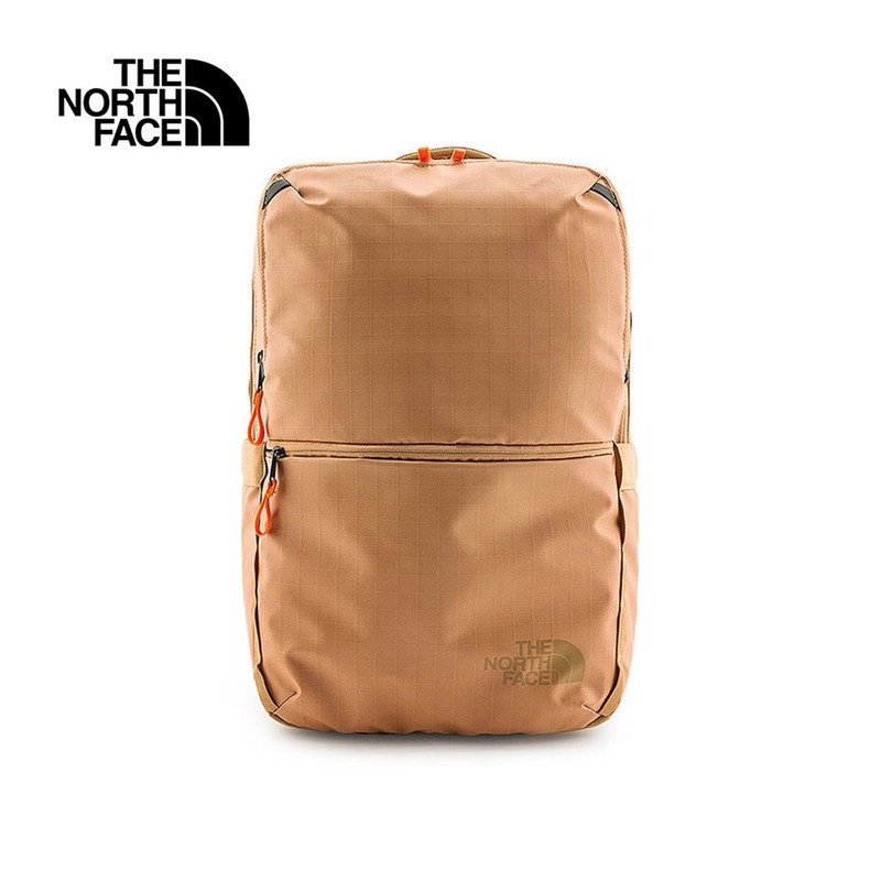 The North Face Unisex Base Camp Voyager Daypack S 26L Almond Butter/Utility Brown/Mandarin