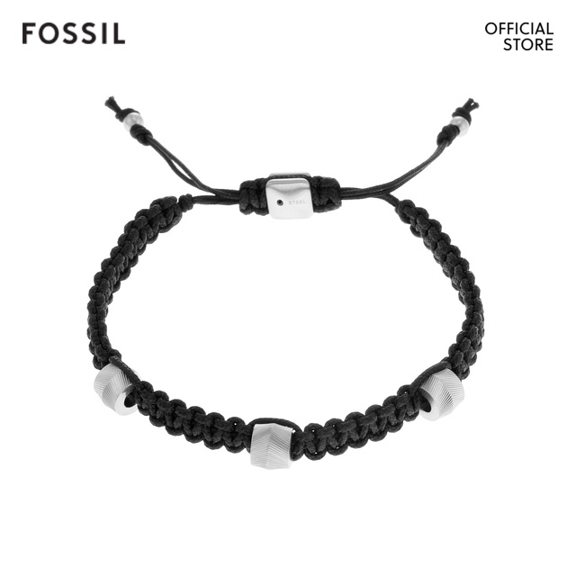 Fossil Male\'s Harlow Stainless Steel Shopee Malaysia | Silver JF04567040 Bracelet