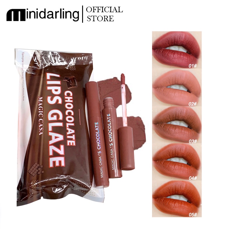 MAGIC CASA 5Pcs Lipstick Set Matte Korea Liptint Murah Velvet Long ...