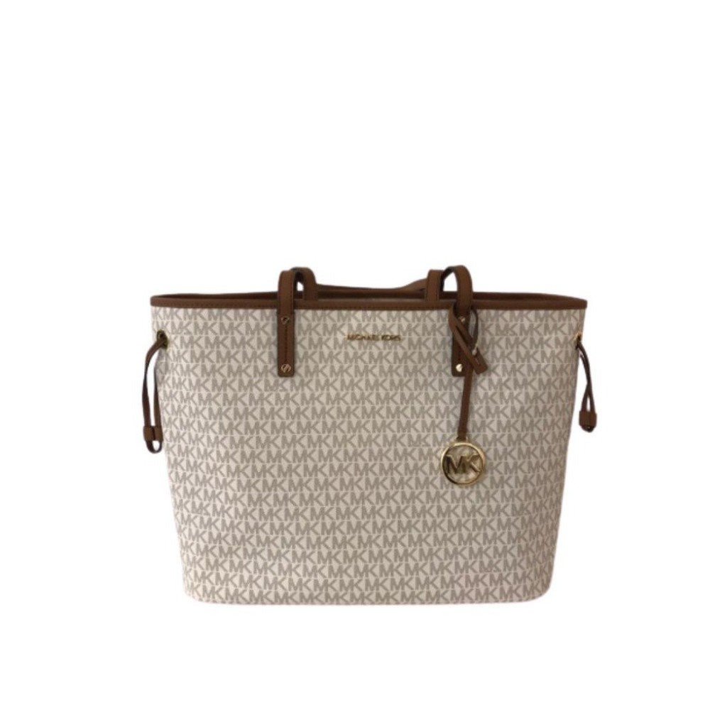 Michael kors jet outlet set travel tote vanilla