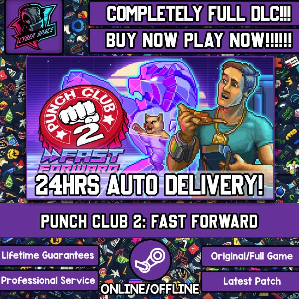 Punch Club 2: Fast Forward [Auto Delivery] [Steam Online & Offline] [Full  DLC] Cyber Space PC Game | Shopee Malaysia