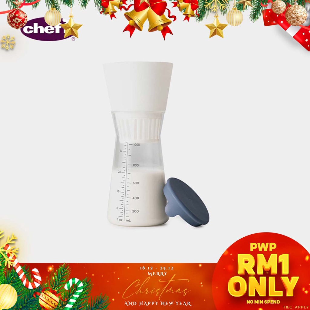Chef'n Nut Milk Maker with Recipes Glass/Plastic (1L) Shopee Malaysia