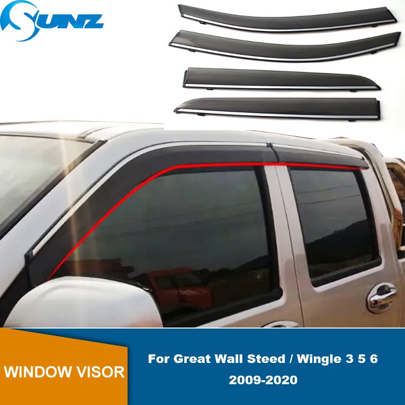 Window Visor For Great Wall Steed / Wingle 3 5 6 2009 2010 2011 2012 ...