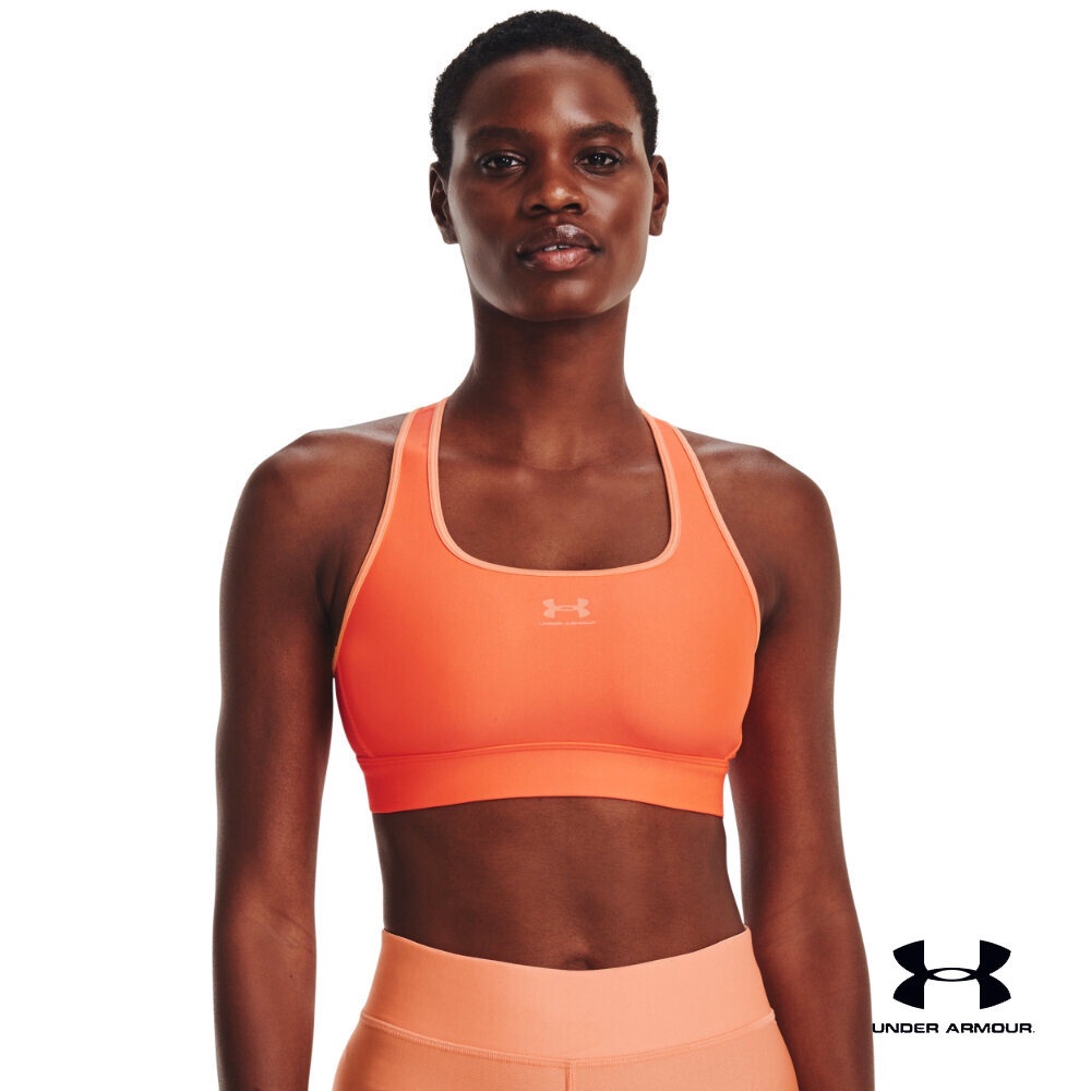 Under Armour Women's Heatgear Armour Mid Padless Sports Bra