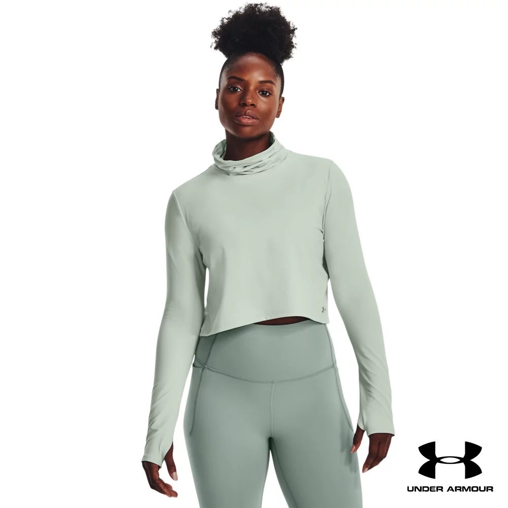 Under armour long sleeve cheap crop top