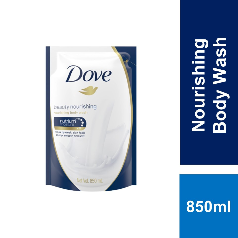 Dove Body Wash Beauty Nourishing Pouch Refill 850ml Shopee Malaysia