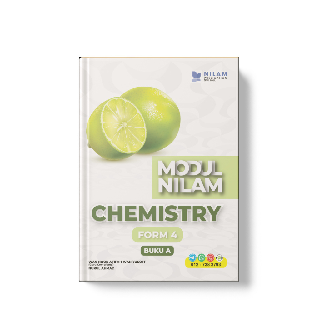 Nilam 2024: Modul Nilam: Chemistry Form 4 (Buku A) 9786294780767 ...