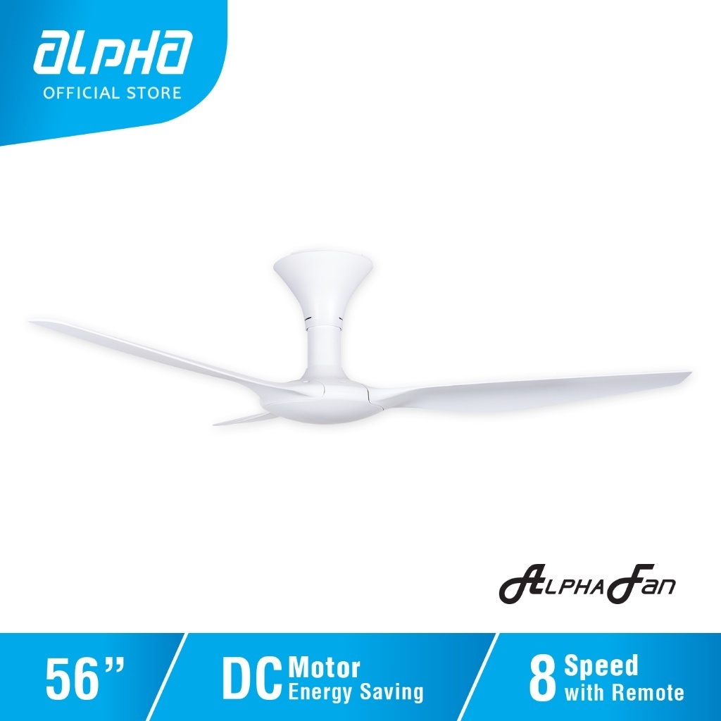 ALPHA AlphaFan AX70 3B DC Motor Ceiling Fan with 3 Blades 8 Speed ...