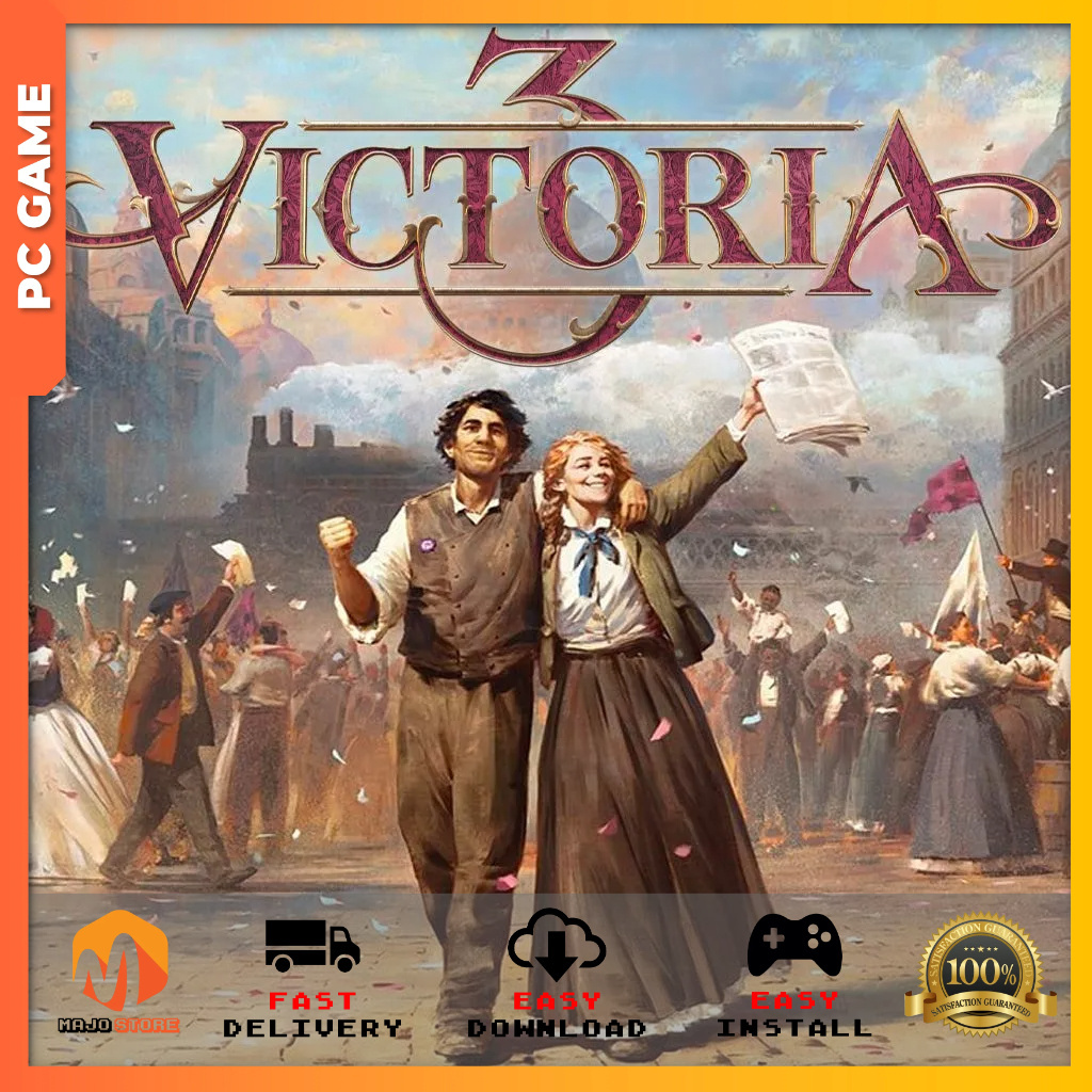 [PC Game] Victoria 3 + All DLCs PC Digital Download Offline Shopee