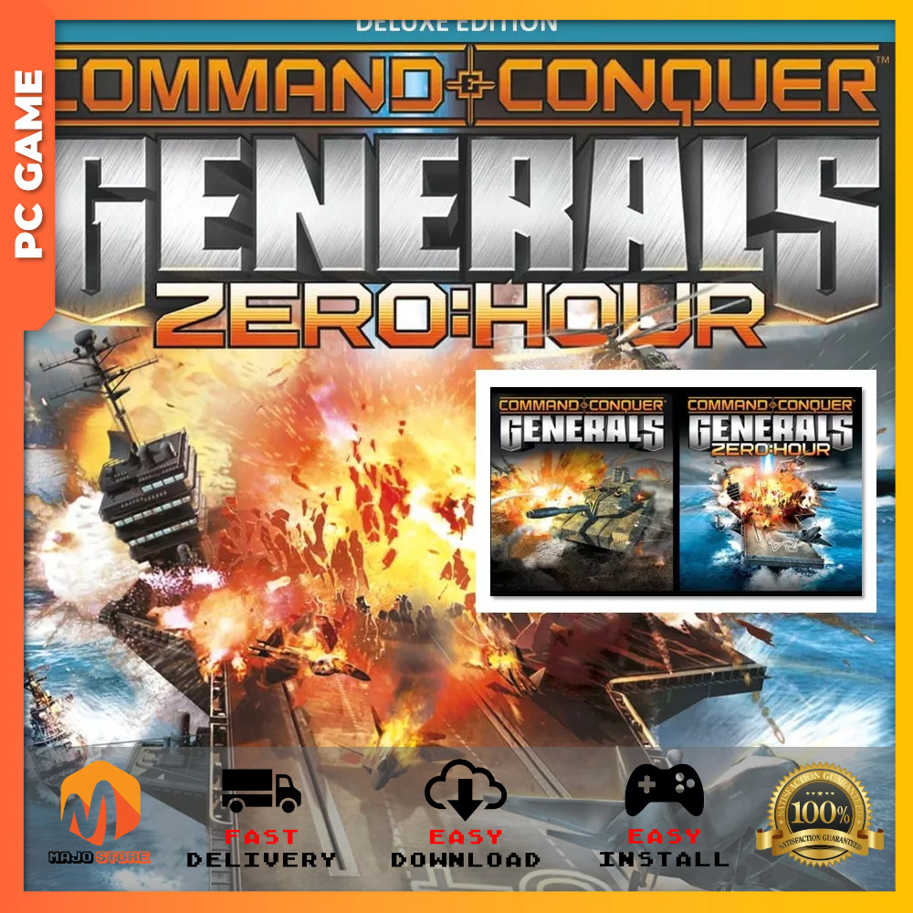 [PC Game] Command & Conquer Generals + Zero Hour PC Digital Download ...