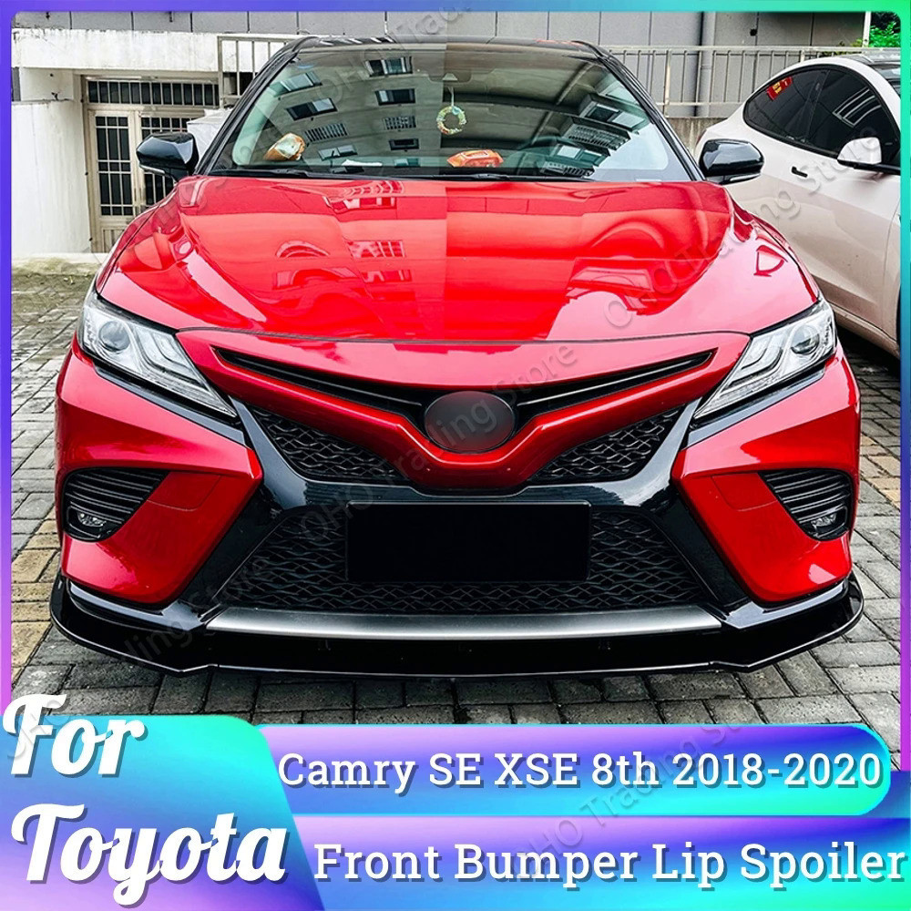 Car Front Bumper Spoiler Diffuser Splitter Lip Body Kit For Toyota ...