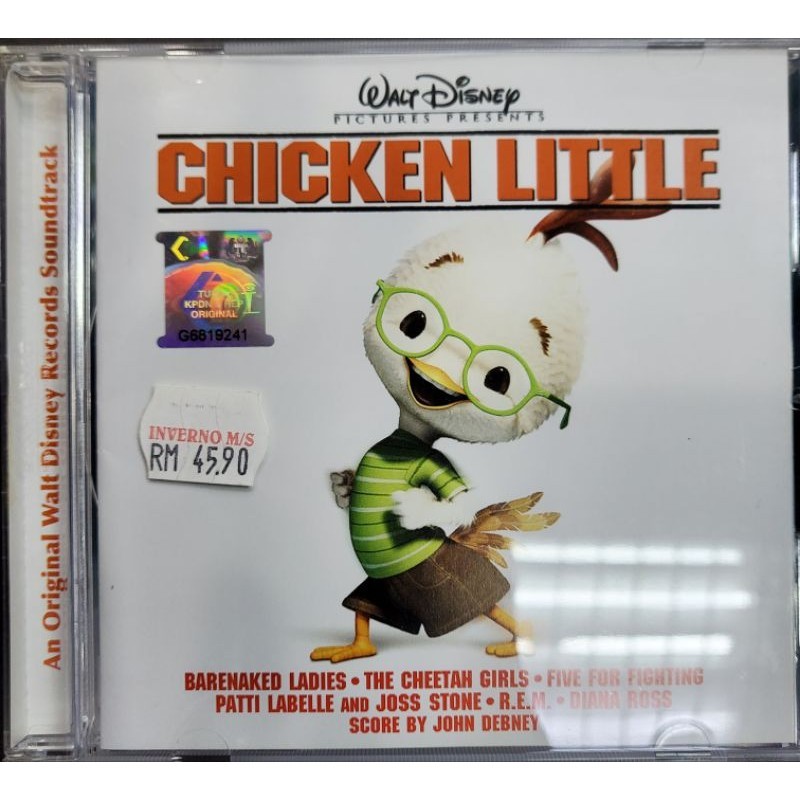 Chicken Little - Original Soundtrack (CD) | Shopee Malaysia