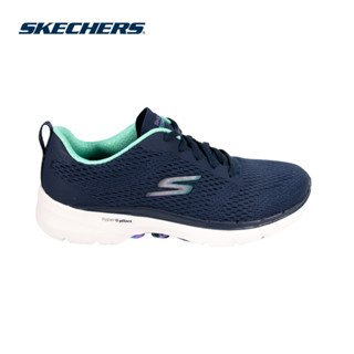 Skechers Women GOwalk 6 High Energy Shoes - 124619-BKHP Perempuan