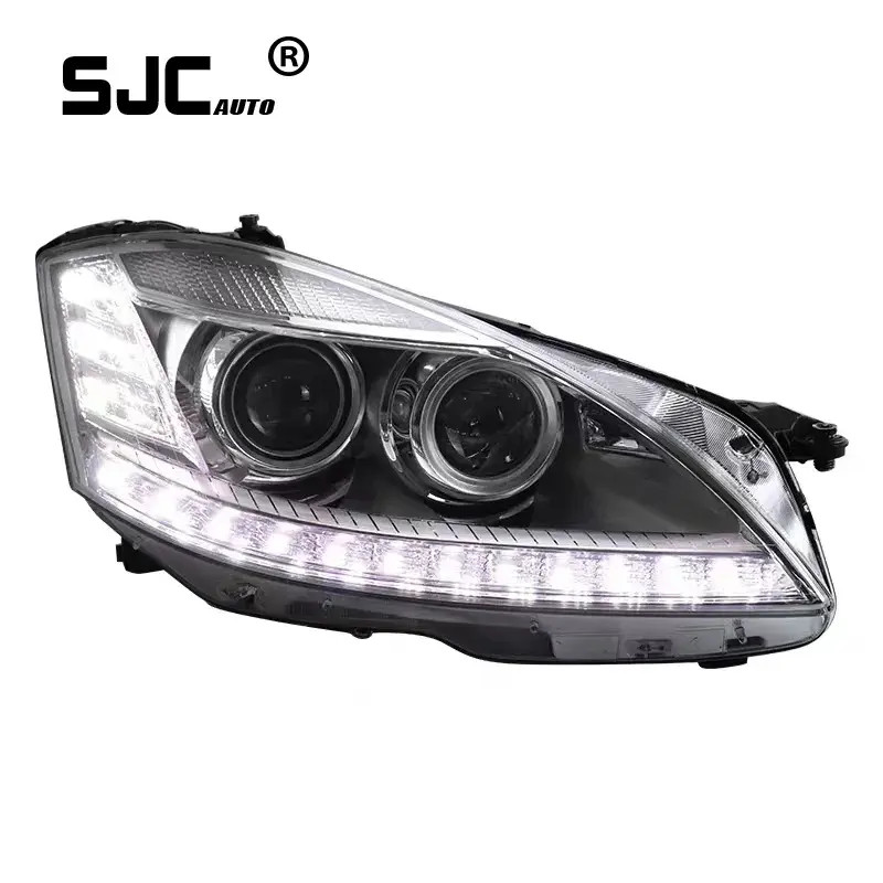 SJC Retrofit and upgrade Headlights For Mercedes Benz S Class W221