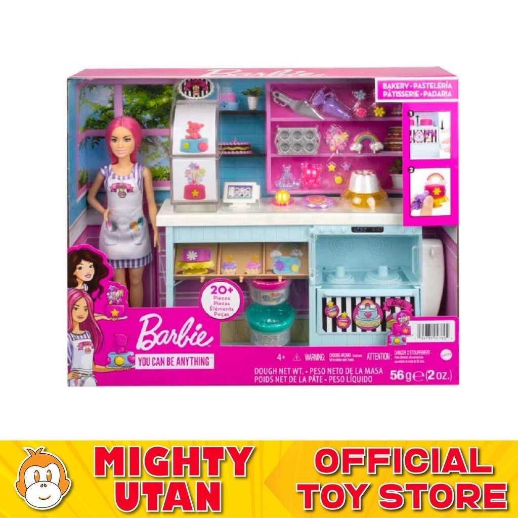 Barbie bakery playset online