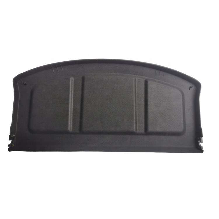 Black Auto Interior decoration car rear parcel shelf cargo tray for