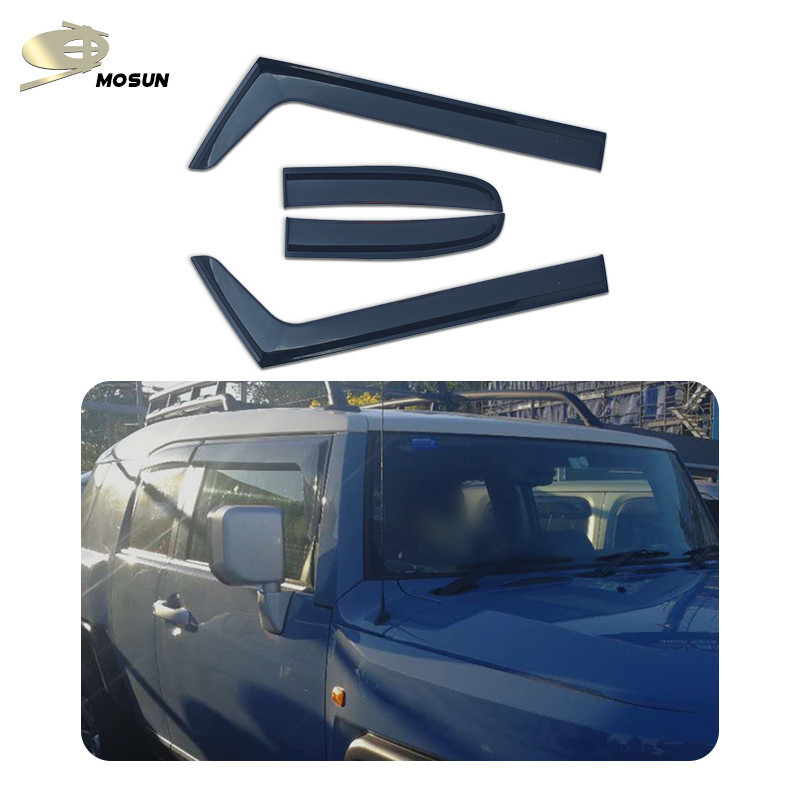 MOSUN Window Visor for TOYOTA FJ CRUISER 2006 2021 Auto Vent Visor