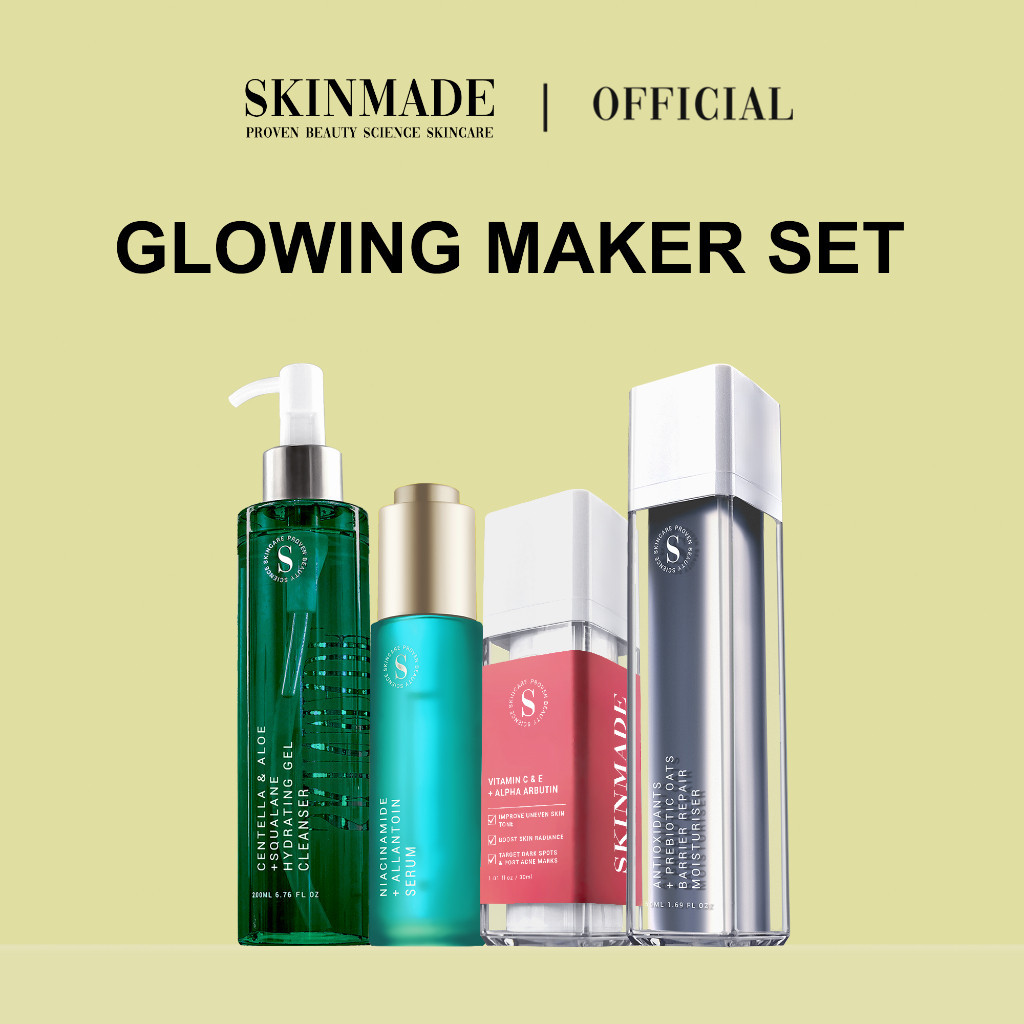 SKINMADE Glowing Maker Set (4 Pcs) | Shopee Malaysia