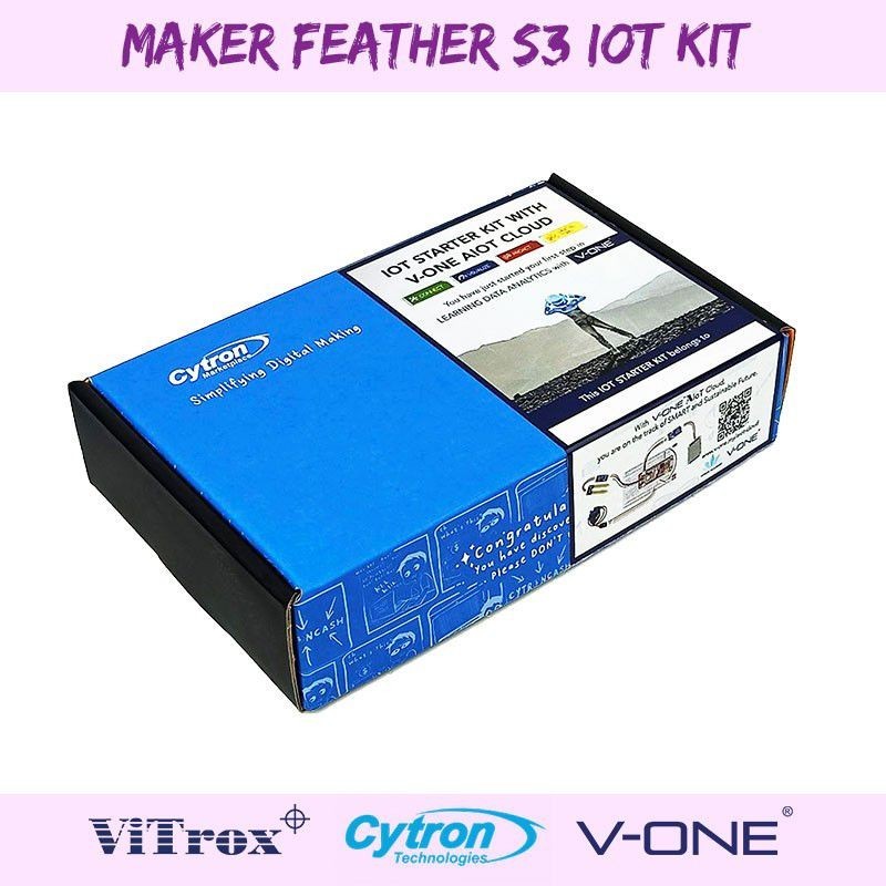 Maker Feather S3 IoT Kit - Simplifying IoT with V-ONE, for Industry and STEM learning