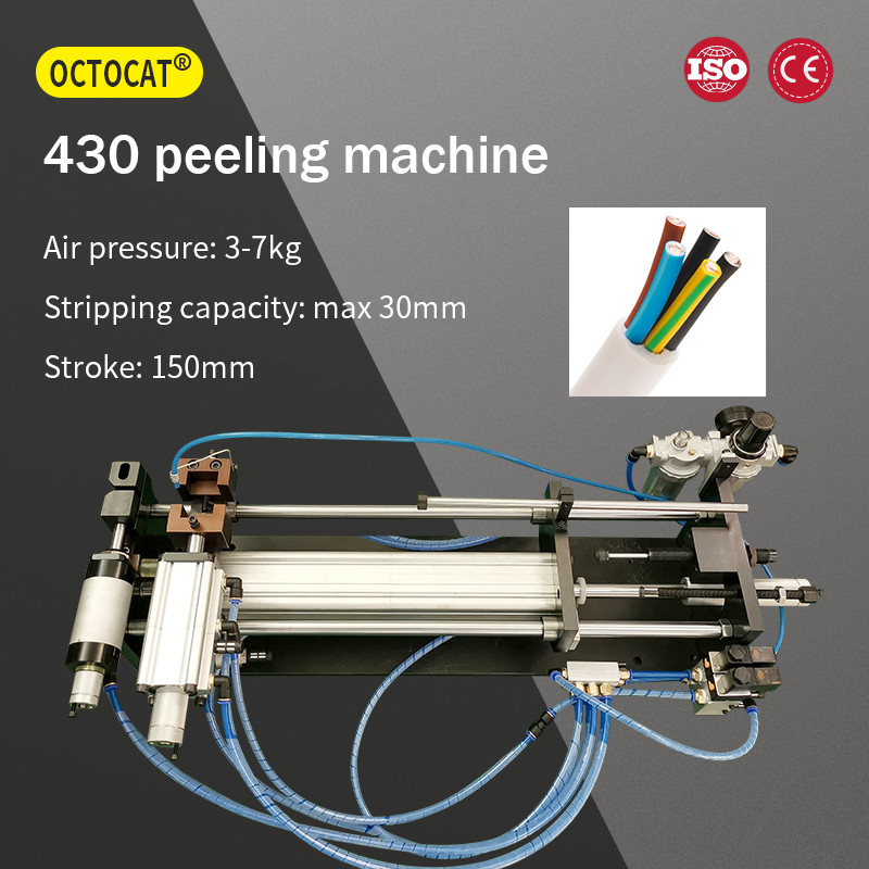 OCTOCAT 330 Peeling Machine , Stripping Diameter 30mm, Stripping Length ...